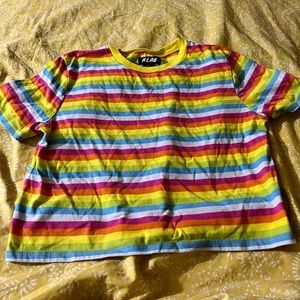Zumiez- Rainbow crop